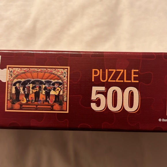 2 for $17 HEIDI | 500 Piece Flamenco Meow Group Puzzle - Picture 3 of 7